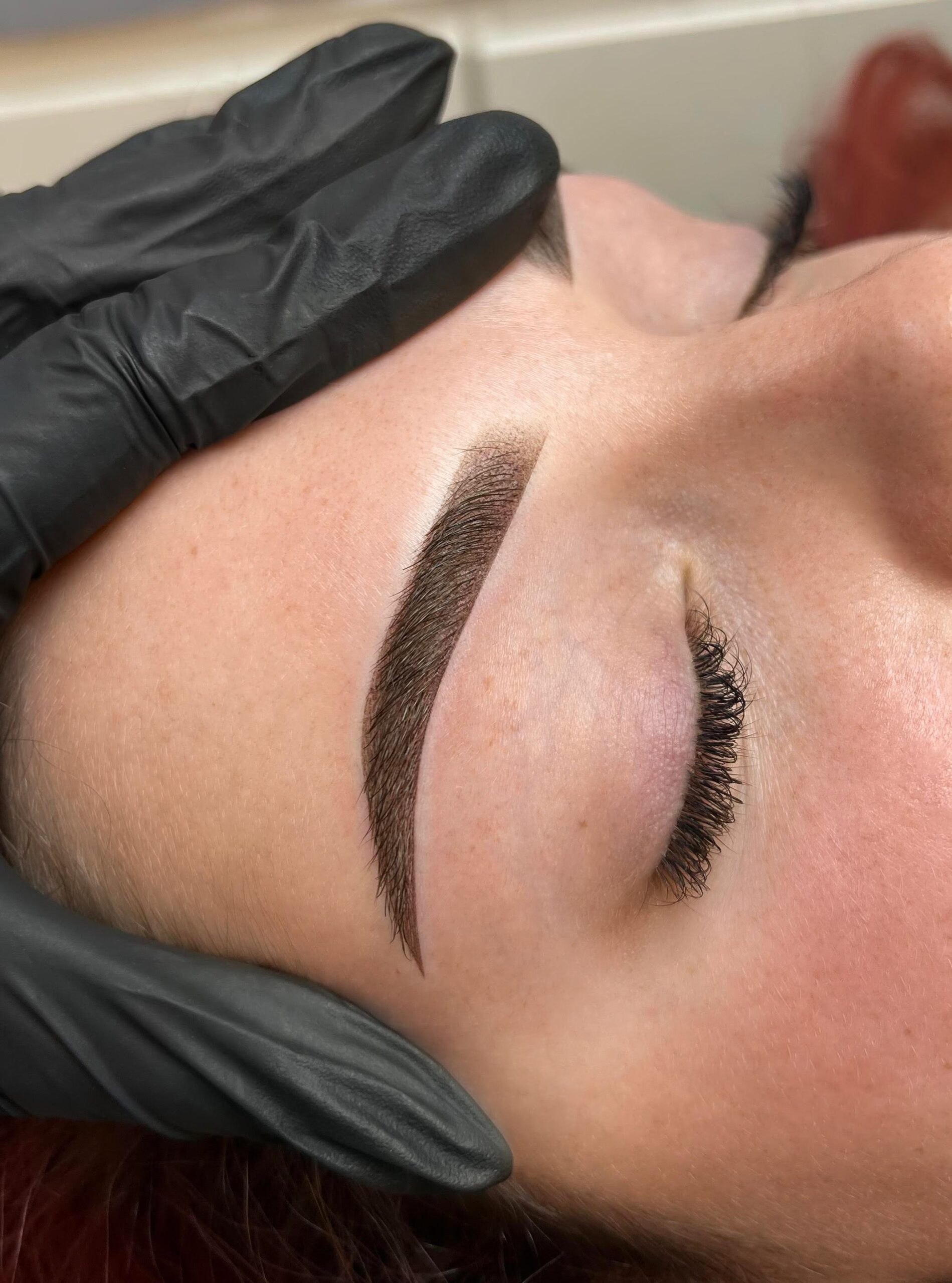 PMU Ombre Powder Brows voorbeeld