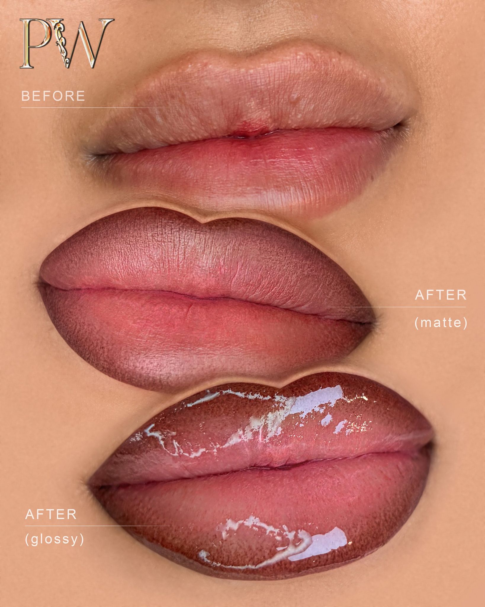 Praktijk op Model Lipblush